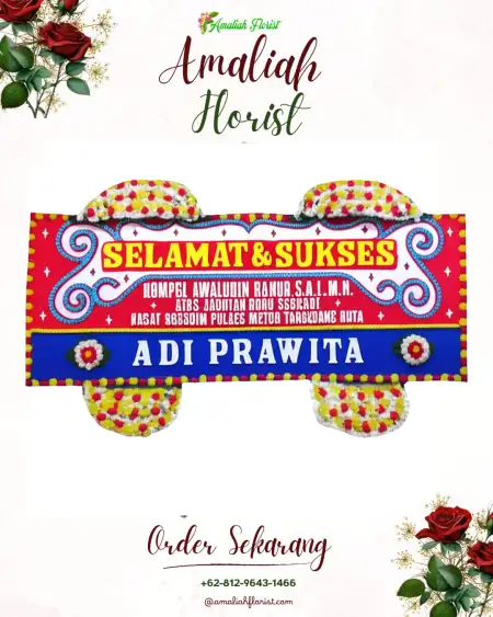 Papan Bunga Ucapan Selamat Kuok